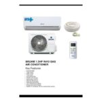 Bruhm 1.5 HP - Split Air Conditioner - White