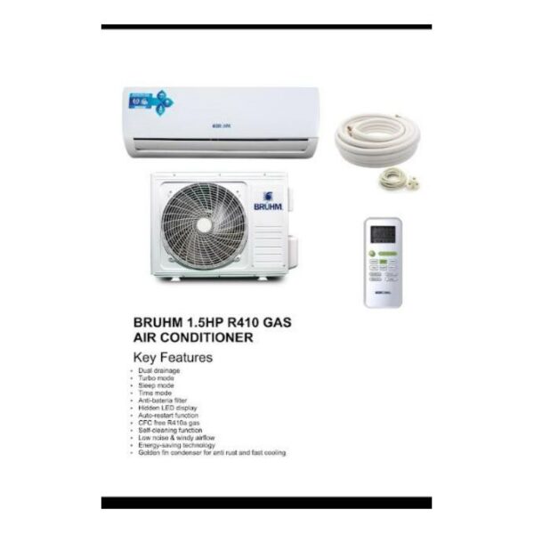 Bruhm 1.5 HP - Split Air Conditioner - White