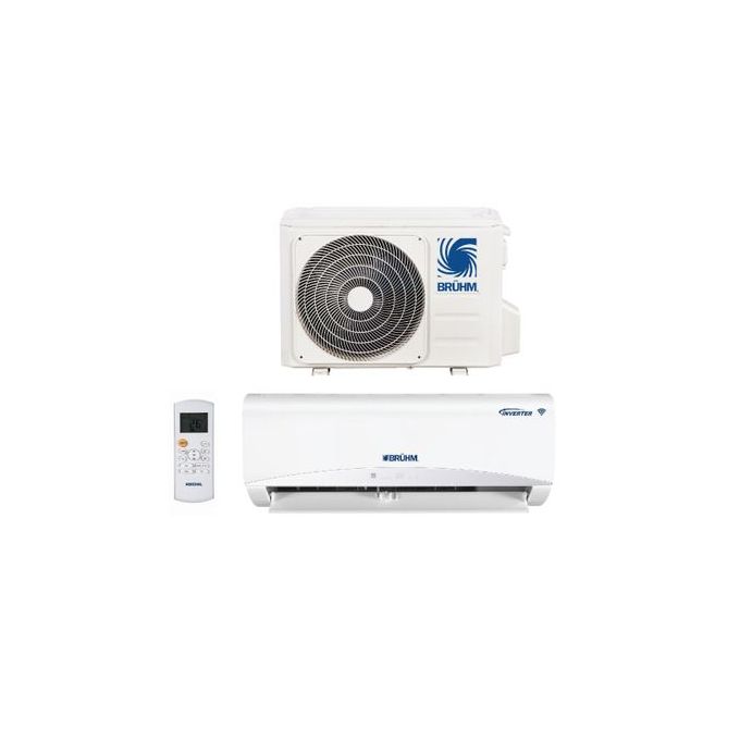 Bruhm Split Bas-18ICWW - Wifi Smart Inverter Air Conditioner - 2.0HP - White Bruhm Split Bas-18ICWW - Wifi Smart Inverter Air Conditioner - 2.0HP - White
