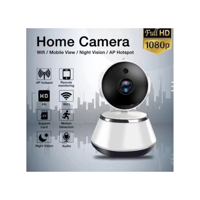 CCTV Wifi IP Camera V380 HD1080p App Control - White CCTV Wifi IP Camera V380 HD1080p App Control - White