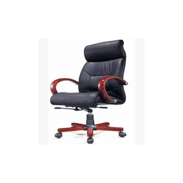 C.E.O Executive Premium Leather Office Chair - Black