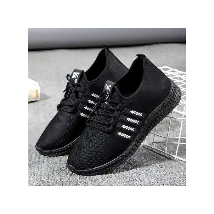 CFZIYOU Fashion Mens Sneakers Non Slip Lightweight Breathable Running Shoes - Black/White CFZIYOU Fashion Mens Sneakers Non Slip Lightweight Breathable Running Shoes - Black/White