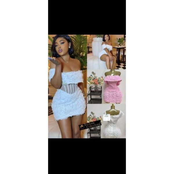 Chic Ladies dress white