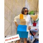 Classy multicolored dress