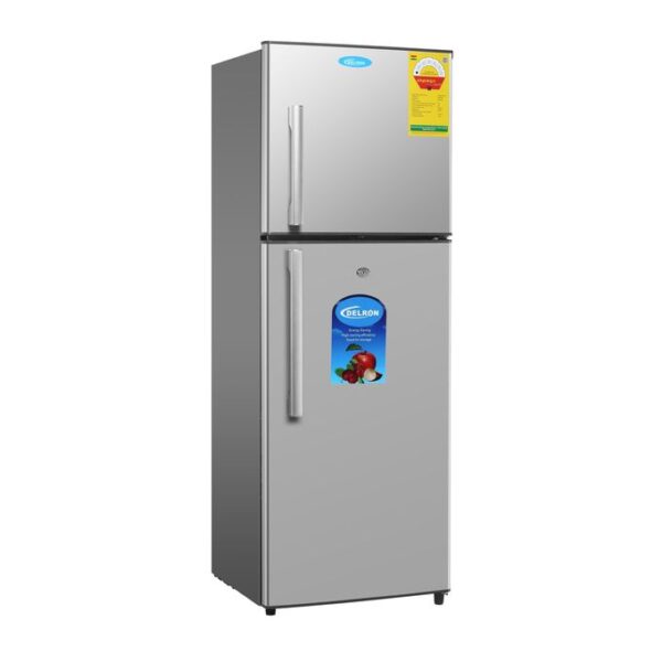 Delron DRF - 170 Double Door Refrigerator - 170 Litres - Silver