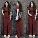 DL Fashion Ladies Dress -Coffee