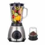 Electric Blender and Grinder 2in1 - 1.5 L - Black/Silver