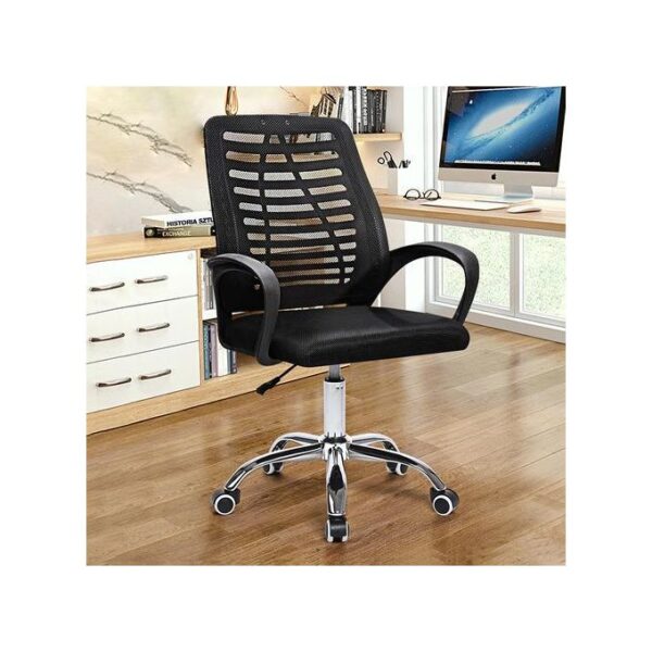 Ergonomic Mesh Office Swivel Chair - Black