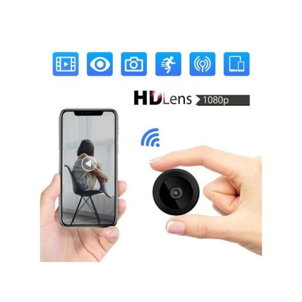 Hidden WiFi/Remote Camera - Black