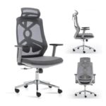 High-Back Adjustable Office Chair - Multcolour