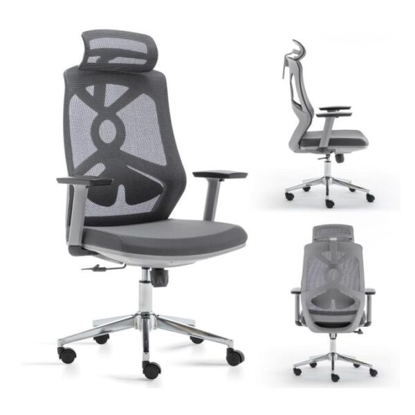 High-Back Adjustable Office Chair - Multcolour