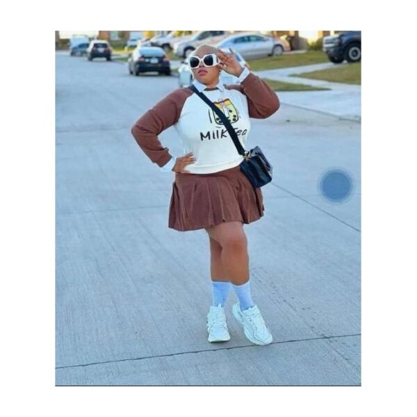 High school dress-brown