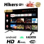 Hikers Android tv 32'' GH-32GY-HDS - Frameless Android Smart HD LED TV - HDMI - USB -1 year warranty- Black
