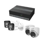 Hikvision 2MP 4ch Kit +4 Cameras Mini Edvr With 330gb Essd DS-J142I/E04HGHI
