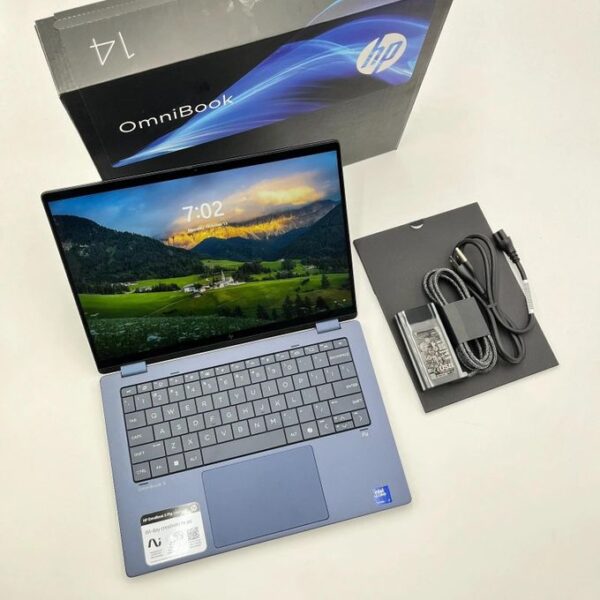 Hp OmniBook X Flip Next Gen AI PC 14(fm0023dx) Intel Core Ultra 7 256V 15th Generation 16GB RAM 1TB SSD 14 Inch 2K Touchscreen Display,Backlit Keyboard, Windows 11 Home