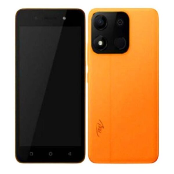 Itel A18s,32GB ROM, 2GB RAM, Fingerprint and Facelock,Front Camera 2MP,Rear Camera 5MP, 3,020mAh Big Battery - Orange