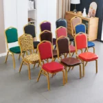 Church Hotel Chairs Cheap Party Wholesale King Wedding Royal Luxury Hotel Chairs