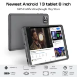 PRITOM 8 Inch Tablet Android 13, 8GB(4+4 Expand) RAM 64GB ROM,1TB Expand,1280x800 IPS Screen 5000MAH Battery,Dual Camera, WiFi - Image 4