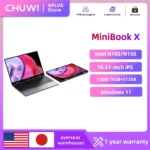 CHUWI MiniBook X 2-in-1 Tablet Laptop Intel N100 Notebook 12GB LPDDR5 512G SSD 10.51" FHD IPS Screen WiFi6 PC Windows 11 Laptops