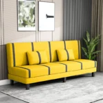 Small-sized foldable dual-purpose sofa bed Lazy renting living room single bedroom simple - Image 2