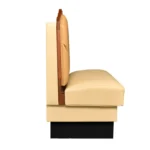 High end Luxury Restaurant dining booth Vintage bar table and chair fast food table and chair cafe banquette booth sofa - Image 2