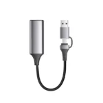 USB/Type C 2 in 1 Video Capture Card 4K USBC To HDTV 1080P PC Game Recording - Image 5