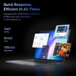 Acer Gadget e10 ETBook Gaming Laptop Intel Laptop Core i5-12450H 16GB RAM 512GB SSD Computer 14" 2K IPS WiFi6 - Image 4