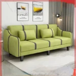 Multifunctional Fabric Sofa Living Room Small Apartment Bedroom Dual-Use Sofa Bed - Image 4