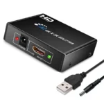 1 in 2 out HDMI-compatible Splitter 4K/1080P 1x2 Video Converter HDCP Adapter - Image 3