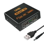 1 in 2 out HDMI-compatible Splitter 4K/1080P 1x2 Video Converter HDCP Adapter - Image 2