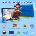 Kid Tablet Android 15 Tablet for Kids 10 inch 20GB+64GB 8-Core with Case 1TB TF Expandable for Toddler Children Parental Control - Image 4