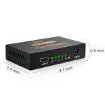 1 x 4 HDMI-compatible Splitter Converter 1 In 4 Out HD 1.4 Splitter Amplifier - Image 5