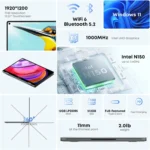 CHUWI MiniBook X 2-in-1 Laptop Intel N150(up to 3.6GHz) 512GB ROM 12GB/16GB LPDDR5 10.51" 2K FHD IPS Windows 11 Laptops - Image 2