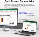 i7 7500U Ultra Slim Laptop Gamer Windows 11 12GB RAM 1TB SSD Portable Laptops Computer HD 14.1 inch 1920*1020 Office Notebook PC - Image 3