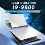 Ultra Slim Windows 11 Laptop Computer 15.6" 32GB RAM 512GB 1TB SSD Intel I9-9900 Notebook Gamer 1920*1080 Office Computer PC