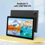 BAKEN 10-inch Android 15 tablet, quad-core processor, 12GB (3+9 expansion) RAM + 64GB storage, 5G WiFi, 1280*800 dual cameras - Image 6