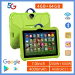 New Google Kids Tablets 7 Inch 5G WiFi Tablet Pc Quad Core 4GB RAM 64GB ROM Cheap for Children Gift Educational Learning 4000mAh