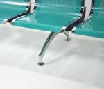 5 Seats Airport Chair Factory Direct Sales Bank Row Chair Station Waiting Hospital Infusion Chair Conference Room Black Gray - Image 4