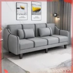 Multifunctional Fabric Sofa Living Room Small Apartment Bedroom Dual-Use Sofa Bed - Image 3
