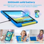 Kid Tablet Android 15 Tablet for Kids 10 inch 20GB+64GB 8-Core with Case 1TB TF Expandable for Toddler Children Parental Control - Image 3