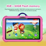 New 5G WiFi Kids Tablets 7 Inch Google Learning Education Quad Core 4GB RAM 64GB ROM Cheap Simple Children's favorite Tablet Pc - Image 2