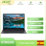 Acer Gadget e10 ETBook Gaming Laptop Intel Laptop Core i5-12450H 16GB RAM 512GB SSD Computer 14" 2K IPS WiFi6