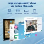 Android 15 Tablet 10.4 Inch Octa-Core Processor 20GB RAM 128GB ROM 1TB TF Card Expand 5G/2.4G WiFi 5MP+8MP - Image 5