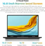 CHUWI MiniBook X 2-in-1 Laptop Intel N150(up to 3.6GHz) 512GB ROM 12GB/16GB LPDDR5 10.51" 2K FHD IPS Windows 11 Laptops - Image 5
