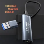 USB3.0/2.0 MS2130 Video Capture Card 4K HDMI-compatible 1080@60Hz Game Grabber
