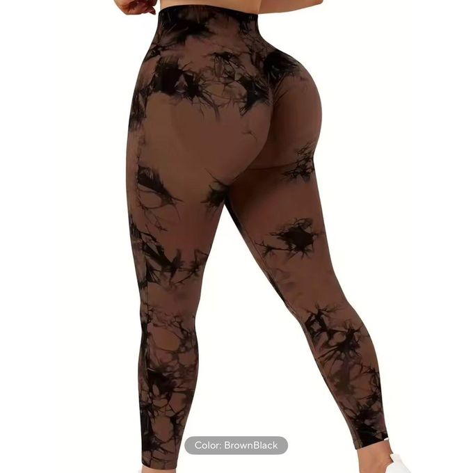 Ladies Biker Long – Brown/Black Tie-Dye Ladies Biker Long – Brown/Black Tie-Dye