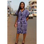 Ladies Short Bubu Dress CC - Multicolour