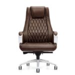 Leather Executive Director Office Chair - Brown