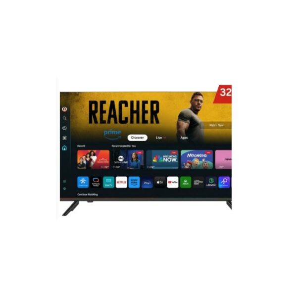 Legacy 32" Smart Android Frameless LED TV – HD Ready – Wi-Fi – HDMI – USB – Black
