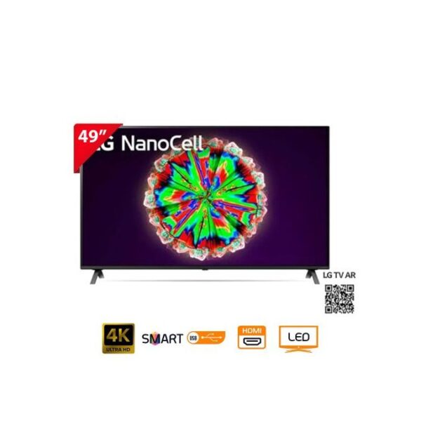 LG 49NANO80VNA Nano 8 Series 4K UHD Smart LED TV - 49" - Black